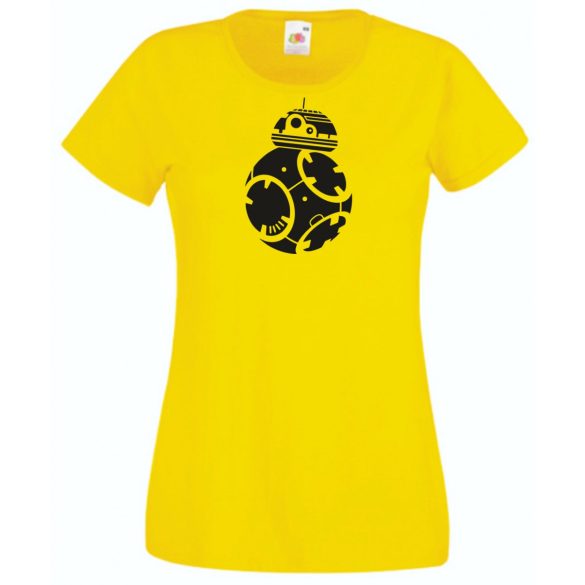 Funny Droid BB8 női rövid ujjú póló