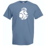 Funny Droid BB8 férfi rövid ujjú póló