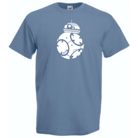 Funny Droid BB8 férfi rövid ujjú póló