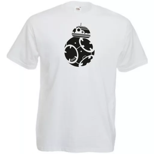 Funny Droid BB8 férfi rövid ujjú póló