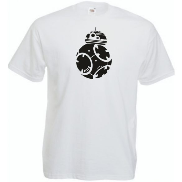 Funny Droid BB8 férfi rövid ujjú póló