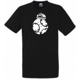 Funny Droid BB8 férfi rövid ujjú póló