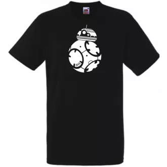 Funny Droid BB8 férfi rövid ujjú póló