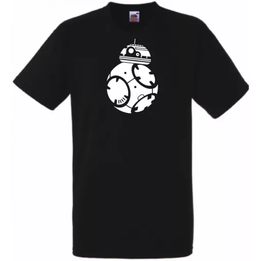 Funny Droid BB8 férfi rövid ujjú póló