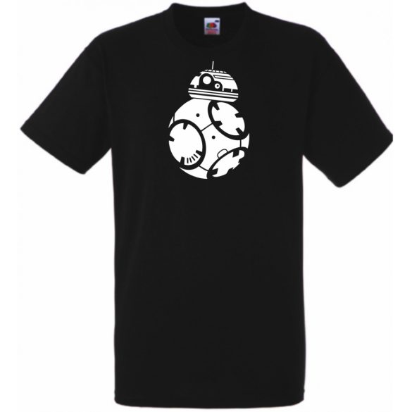 Funny Droid BB8 férfi rövid ujjú póló