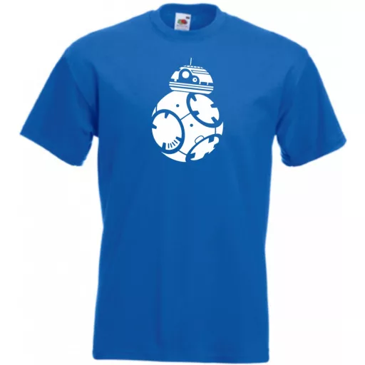 Funny Droid BB8 férfi rövid ujjú póló