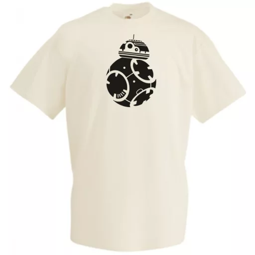 Funny Droid BB8 férfi rövid ujjú póló