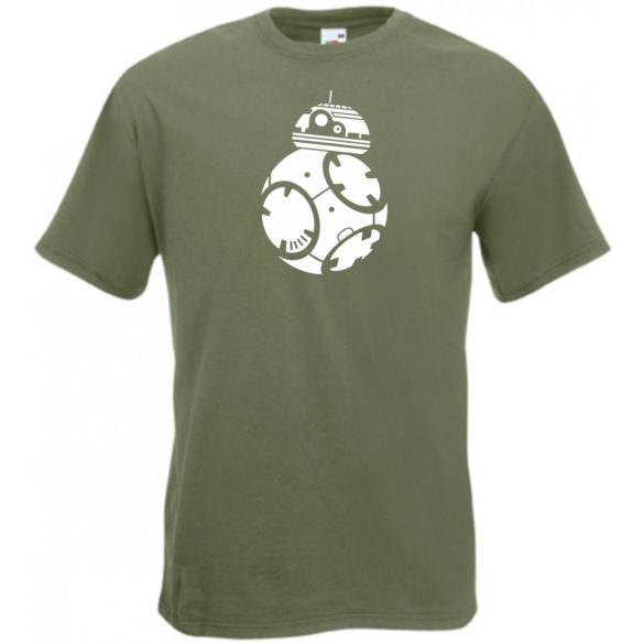 Funny Droid BB8 férfi rövid ujjú póló