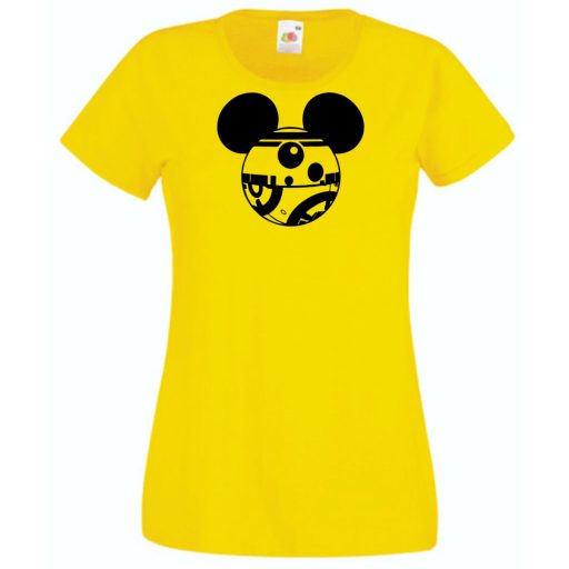 Funny Droid BB8 női rövid ujjú póló