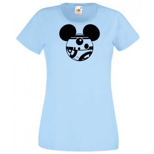 Funny Droid BB8 női rövid ujjú póló