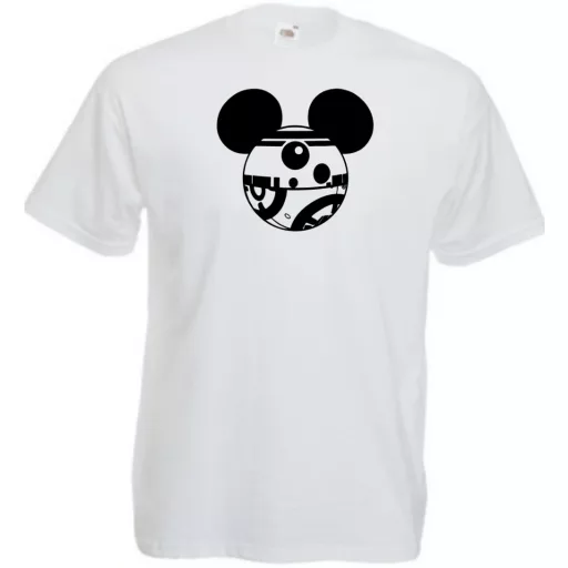 Funny Droid BB8 férfi rövid ujjú póló