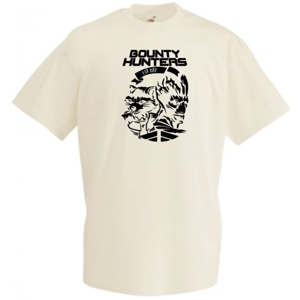 Bounty Hunters - Groot, mordály férfi rövid ujjú póló