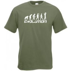Evolúció - Apa lettem! férfi rövid ujjú póló