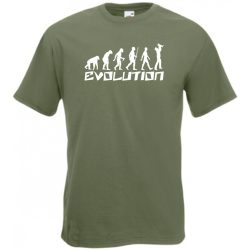 Evolúció - Apa lettem! férfi rövid ujjú póló