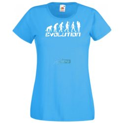 Evolúció - Anya lettem! női rövid ujjú póló