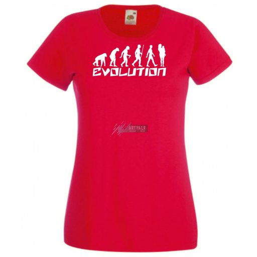 Evolúció - Anya lettem! női rövid ujjú póló
