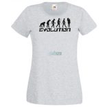 Evolúció - Anya lettem! női rövid ujjú póló