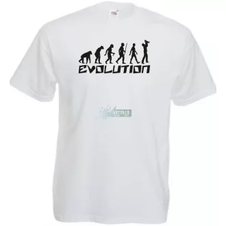 Evolúció - Apa lettem! férfi rövid ujjú póló