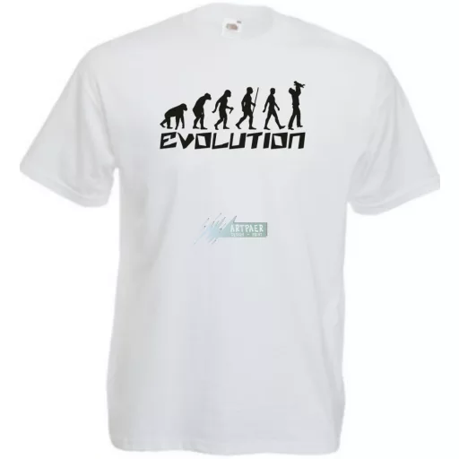 Evolúció - Apa lettem! férfi rövid ujjú póló