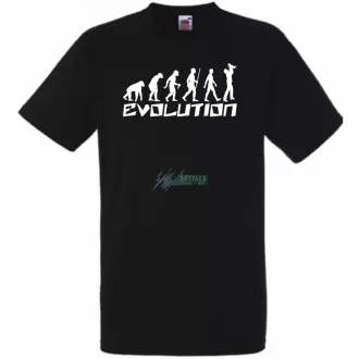 Evolúció - Apa lettem! férfi rövid ujjú póló