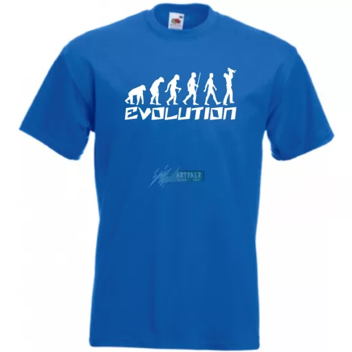 Evolúció - Apa lettem! férfi rövid ujjú póló