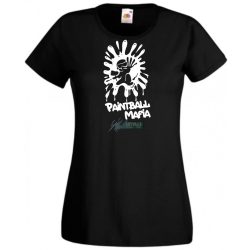 Paintball Mafia - Harci játékok női rövid ujjú póló