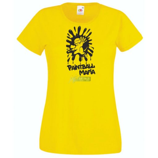 Paintball Mafia - Harci játékok női rövid ujjú póló