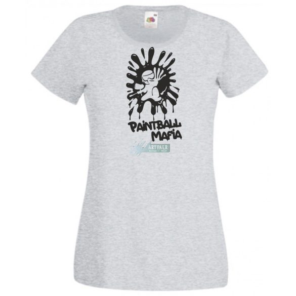 Paintball Mafia - Harci játékok női rövid ujjú póló