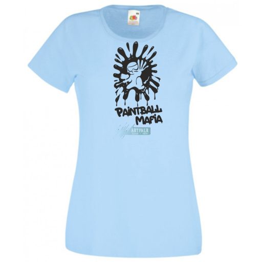 Paintball Mafia - Harci játékok női rövid ujjú póló