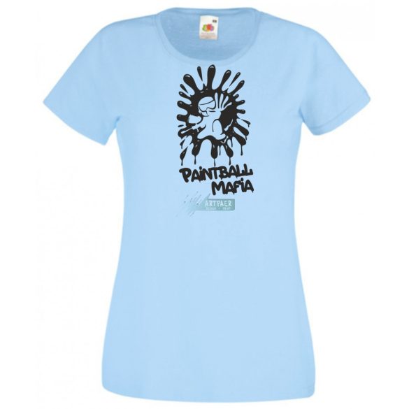 Paintball Mafia - Harci játékok női rövid ujjú póló