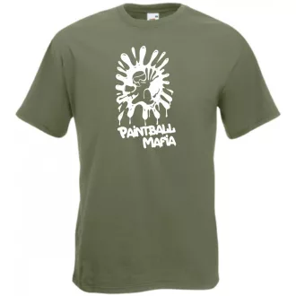 Paintball Mafia - Harci játékok férfi rövid ujjú póló