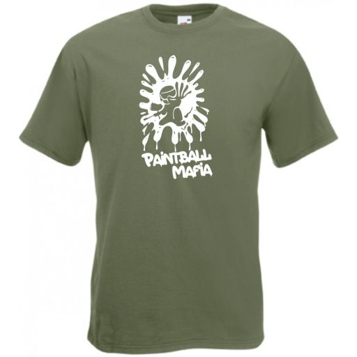 Paintball Mafia - Harci játékok férfi rövid ujjú póló