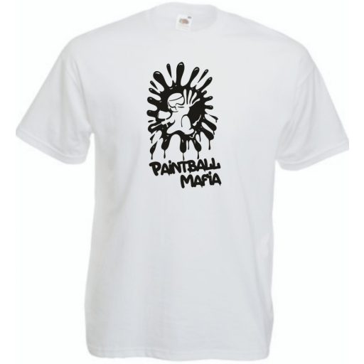 Paintball Mafia - Harci játékok férfi rövid ujjú póló