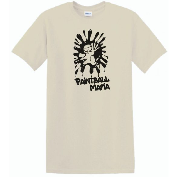 Paintball Mafia - Harci játékok férfi rövid ujjú póló