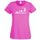 Az Őrzők stencil minima női rövid ujjú póló