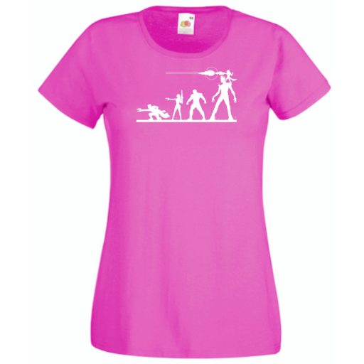 Az Őrzők stencil minima női rövid ujjú póló