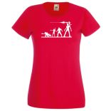 Az Őrzők stencil minima női rövid ujjú póló