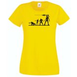 Az Őrzők stencil minima női rövid ujjú póló