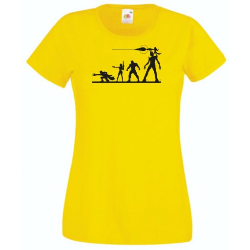 Az Őrzők stencil minima női rövid ujjú póló