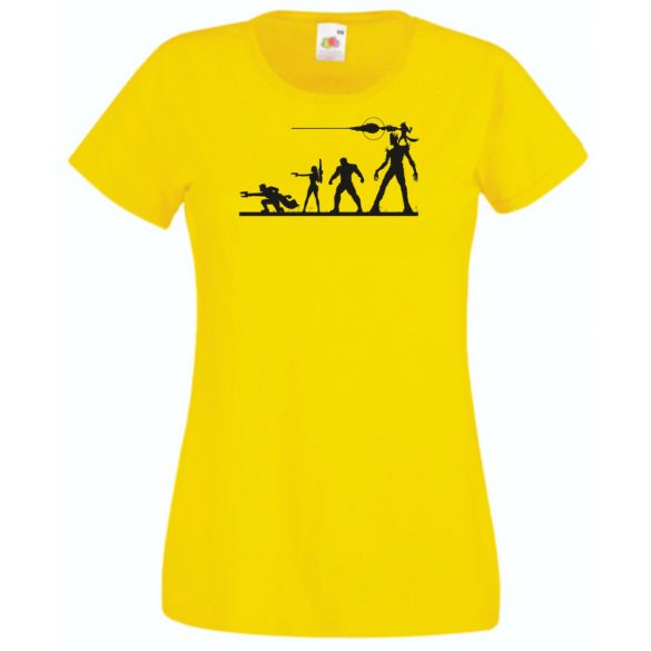 Az Őrzők stencil minima női rövid ujjú póló