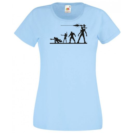 Az Őrzők stencil minima női rövid ujjú póló