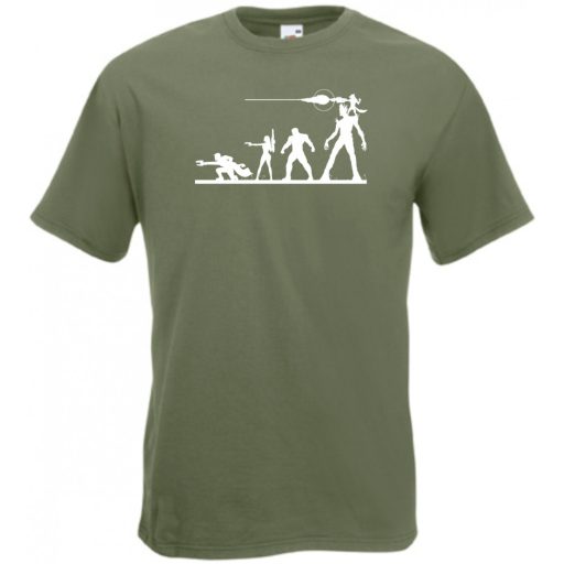 Az Őrzők stencil minima férfi rövid ujjú póló