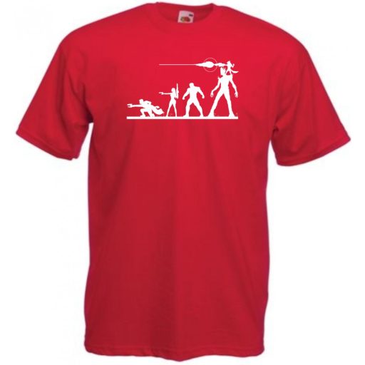 Az Őrzők stencil minima férfi rövid ujjú póló