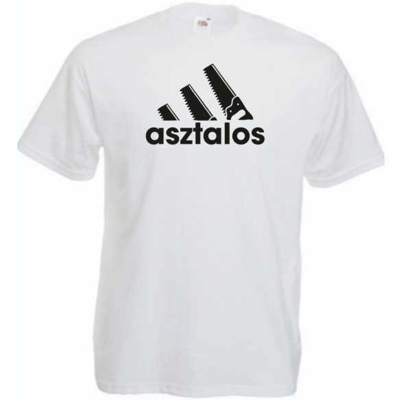 Humor Sportos munkás, asztalos férfi rövid ujjú póló