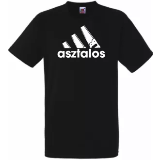 Humor Sportos munkás, asztalos férfi rövid ujjú póló