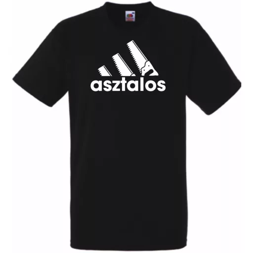 Humor Sportos munkás, asztalos férfi rövid ujjú póló