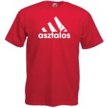 Humor Sportos munkás, asztalos férfi rövid ujjú póló