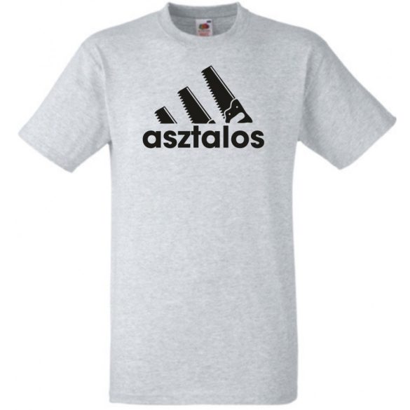 Humor Sportos munkás, asztalos férfi rövid ujjú póló