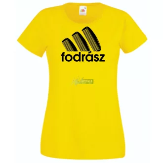 Humor Sportos munkás - Fodrász -A női rövid ujjú póló