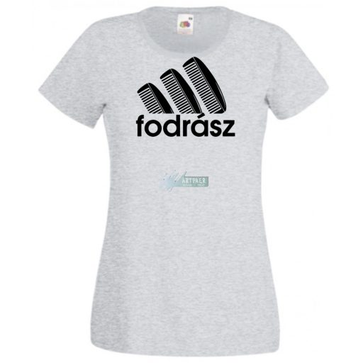 Humor Sportos munkás - Fodrász -A női rövid ujjú póló